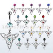 mcd759 belly rings surgical steel 316l belly button