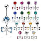 mcd761 surgical steel belly bananas belly piercing