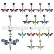 mcddg belly rings surgical steel 316l belly button