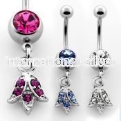 mcdtu1 belly rings surgical steel 316l belly button