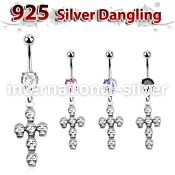 mcdvd11 belly rings surgical steel 316l belly button