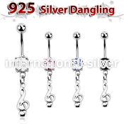 mcdvd17 belly rings surgical steel 316l belly button