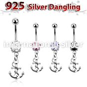 mcdvd18 belly rings surgical steel 316l belly button