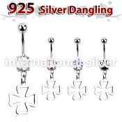mcdvd19 belly rings surgical steel 316l belly button