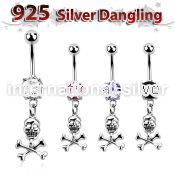 mcdvd28 belly rings surgical steel 316l belly button