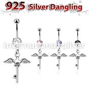 mcdvd3 belly rings surgical steel 316l belly button