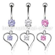 mcdz12 belly rings surgical steel 316l belly button