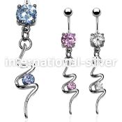 mcdz13 belly rings surgical steel 316l belly button