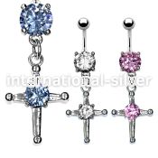 mcdz14 belly rings surgical steel 316l belly button