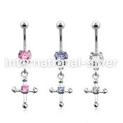 mcdz14s belly rings surgical steel 316l belly button