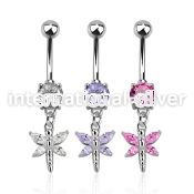 mcdz349 belly rings surgical steel 316l belly button