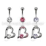 mcdz362 belly rings surgical steel 316l belly button