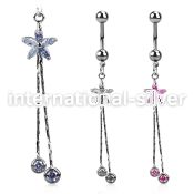 mcdz364 belly rings surgical steel 316l belly button