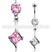 mcdz406 belly rings surgical steel 316l belly button