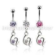 mcdz731 belly rings surgical steel 316l belly button