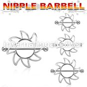 mcnp103 straight barbells surgical steel 316l nipple