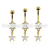 mdgzs6 belly rings anodized surgical steel 316l belly button