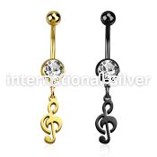 mdk709 belly rings anodized surgical steel 316l belly button