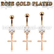 mdrz757 belly rings anodized surgical steel 316l belly button