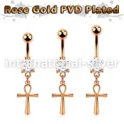 mdrz769 surgical steel belly bananas belly piercing