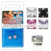 mgzq5m fake illusion body jewelry silver 925 belly button