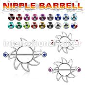mjnp103 straight barbells surgical steel 316l nipple