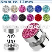 mpmc cheaters  illusion plugs and tapers surgical steel 316l belly button