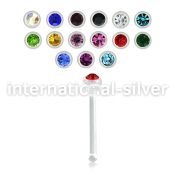 nba3 nose bone acrylic body jewelry nose