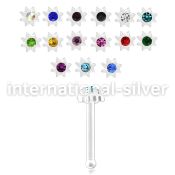 nbac3 nose bone acrylic body jewelry nose