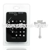 nbcopk nose bone silver 925 nose