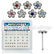 nbflbxs2 nose bone silver 925 nose