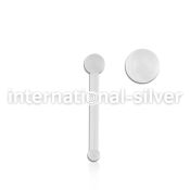 nbrt20 nose bone acrylic body jewelry nose