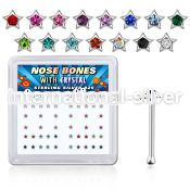 nbstxm nose bone silver 925 nose