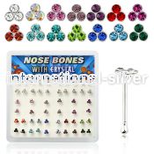 nbtrm nose bone silver 925 nose