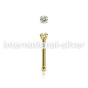 nbtzr2 anodized titanium g23 nose bones nose  piercing