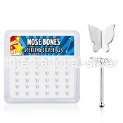 nbvbtf36 nose bone silver 925 nose