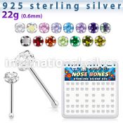 nbzbc25 nose bone silver 925 nose