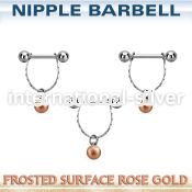 npdl29 straight barbells surgical steel 316l nipple