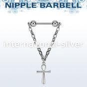 npdl50 surgical steel 14g barbell nipple piercing