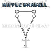 npdl5 straight barbells surgical steel 316l nipple