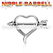npsh12 straight barbells surgical steel 316l nipple