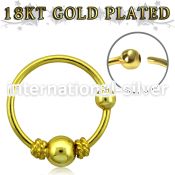 nr17rg nose hoop silver 925 nose