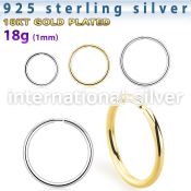 nr31 seamless segment rings silver 925 nose