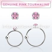 nrge3 nose hoop silver 925 nose