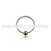 ns05gb nose hoop silver 925 nose