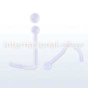 nscrt20 l shape nose studs bioflex ptfe nose