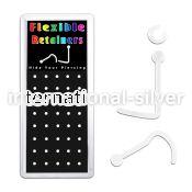 nscrtx40 l shape nose studs bioflex ptfe nose