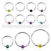 nskb nose hoop silver 925 nose