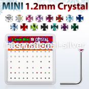 nsp5mx 925 silver nose screws and nose studs nose piercing