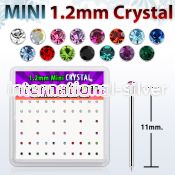 ny5mx 925 silver bend it yourself nose studs nose piercing